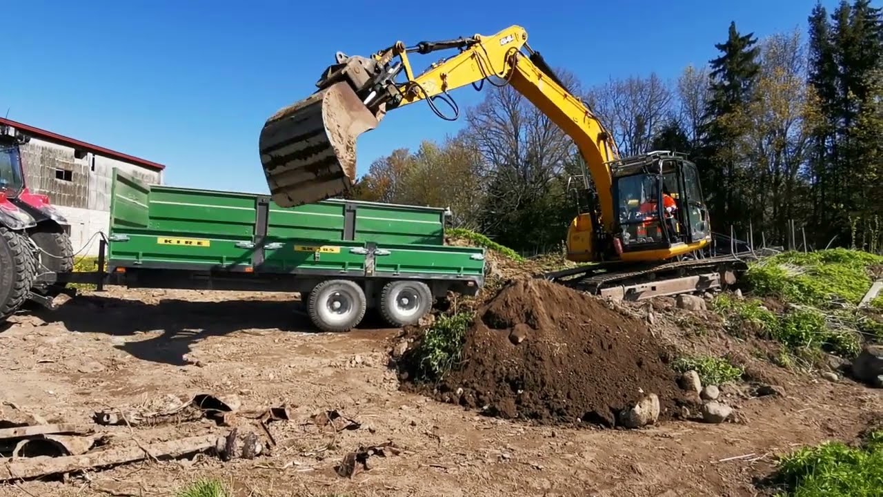 Soil hill removal