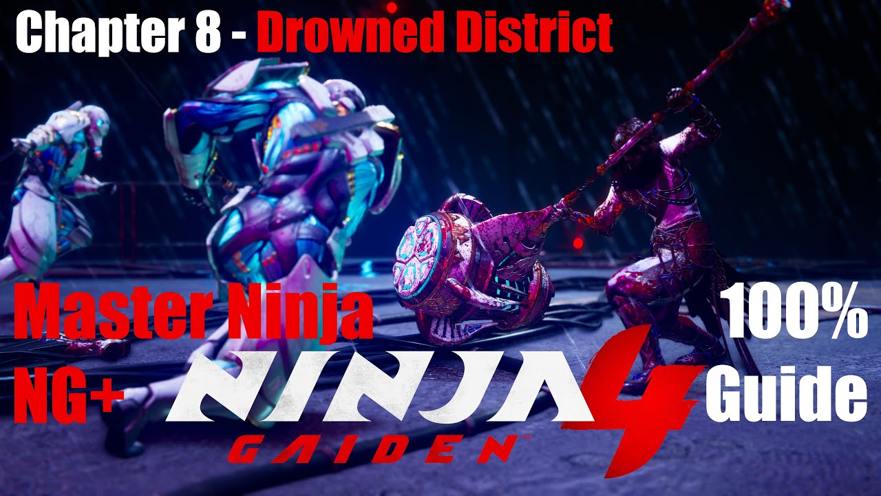 NG4 100% Guide - Ch. 8 (Master Ninja) New Game+