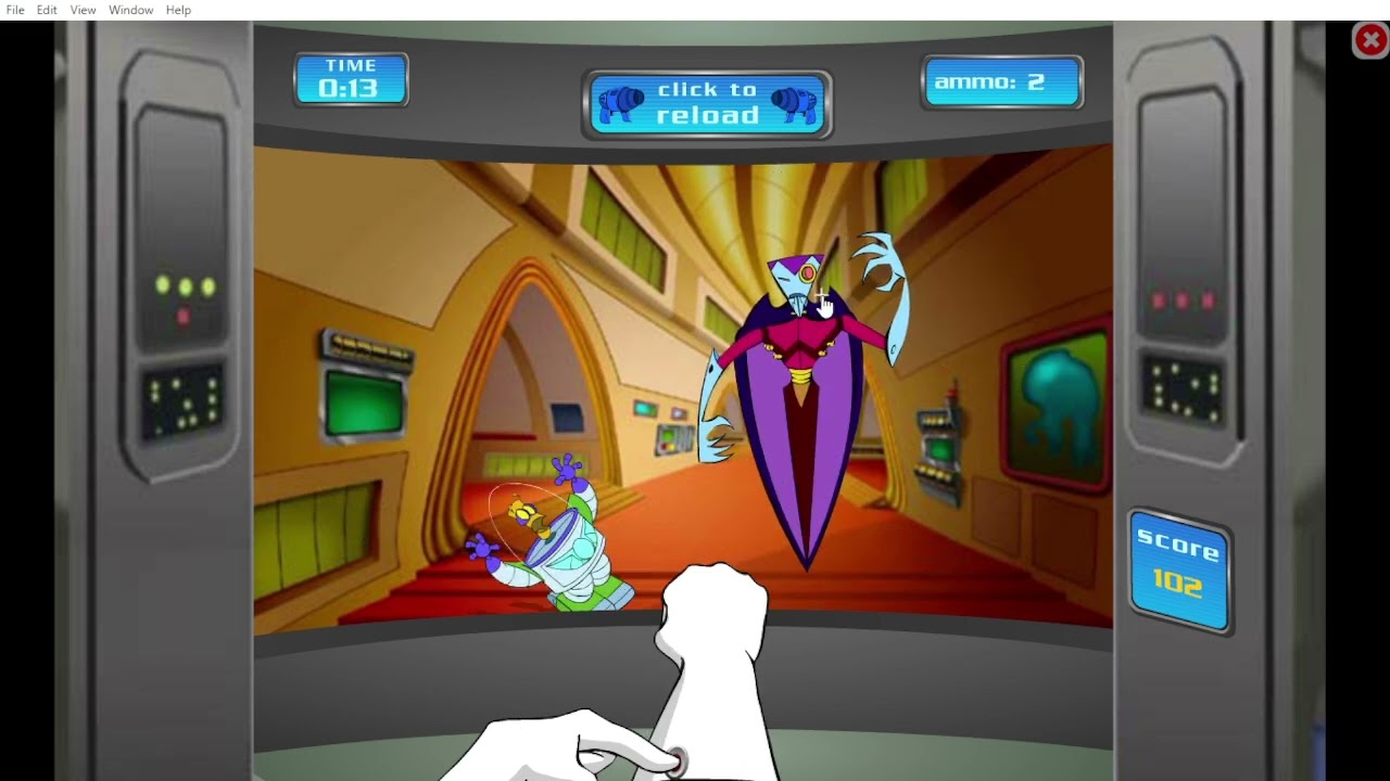 Buzz Lightyear of Star Command: Space Ranger Training Gameplay