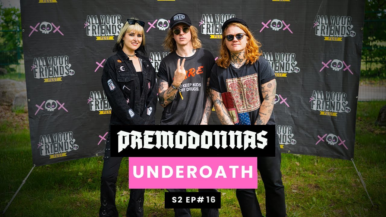 Interview: Underoath @ AYFF - A Journey Through Two Decades of Music | PremoDonnas EP 16