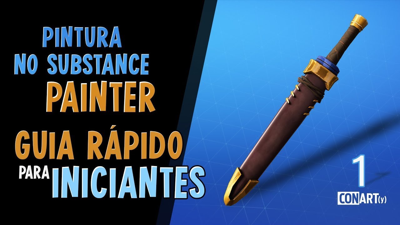 Guia Prático de Pintura para Iniciantes no Substance Painter