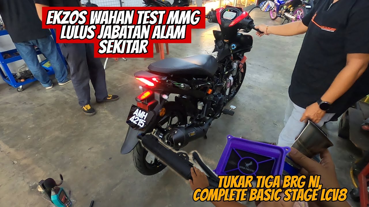 INILAH DIA!! PAKEJ BASIC STAGE TER PADU!! UNTUK LCV8 😍 | TAK PERLU DYNO GENG!! 🔥🔥
