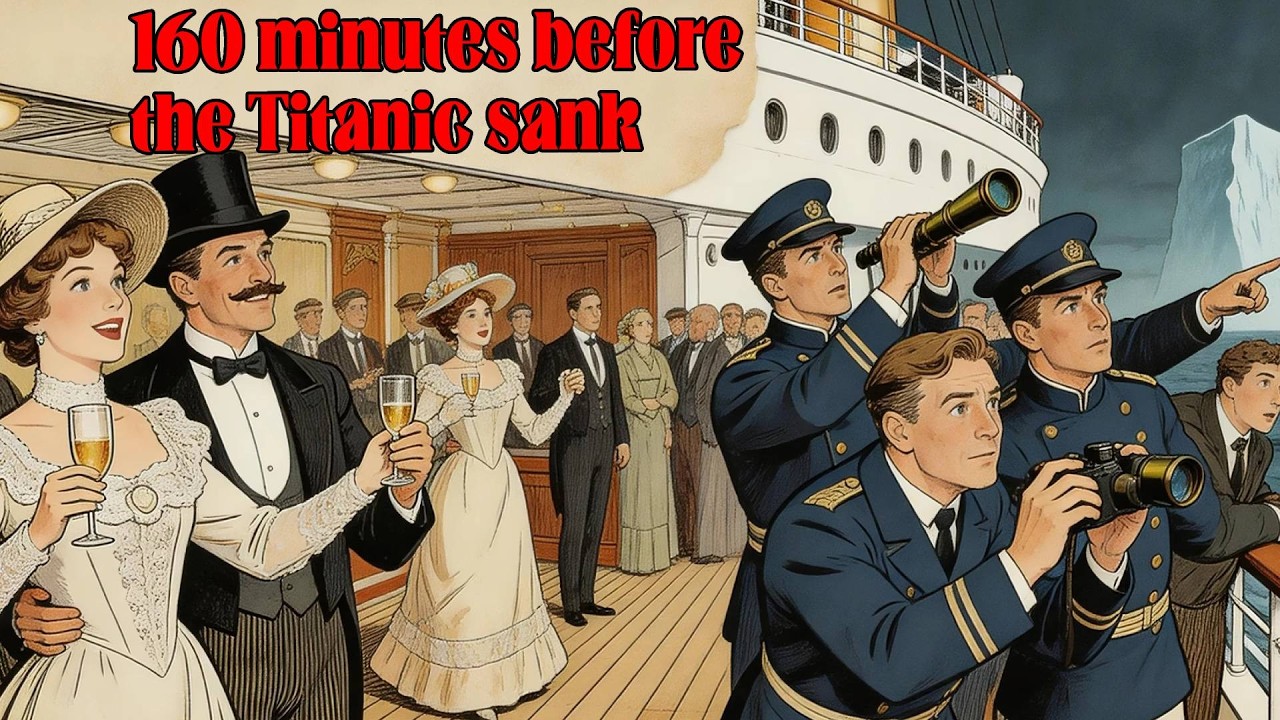 160 minutes before the Titanic sank#sleephistory