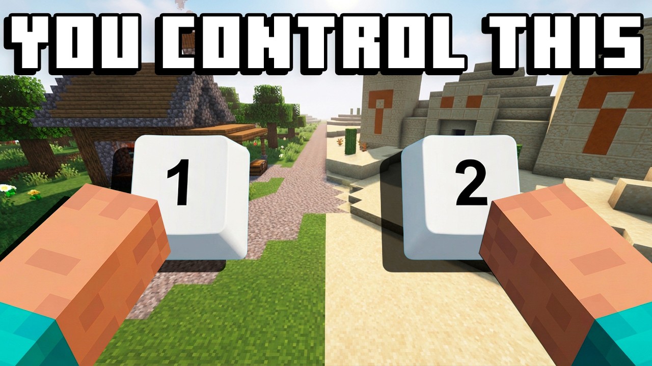 YOU CONTROL THIS VIDEO WITH YOUR KEYBOARD | Minecraft Story 9
