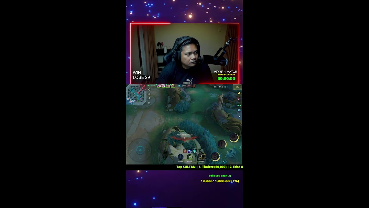 MABAR MOBILE LEGEND DARK SISTEM