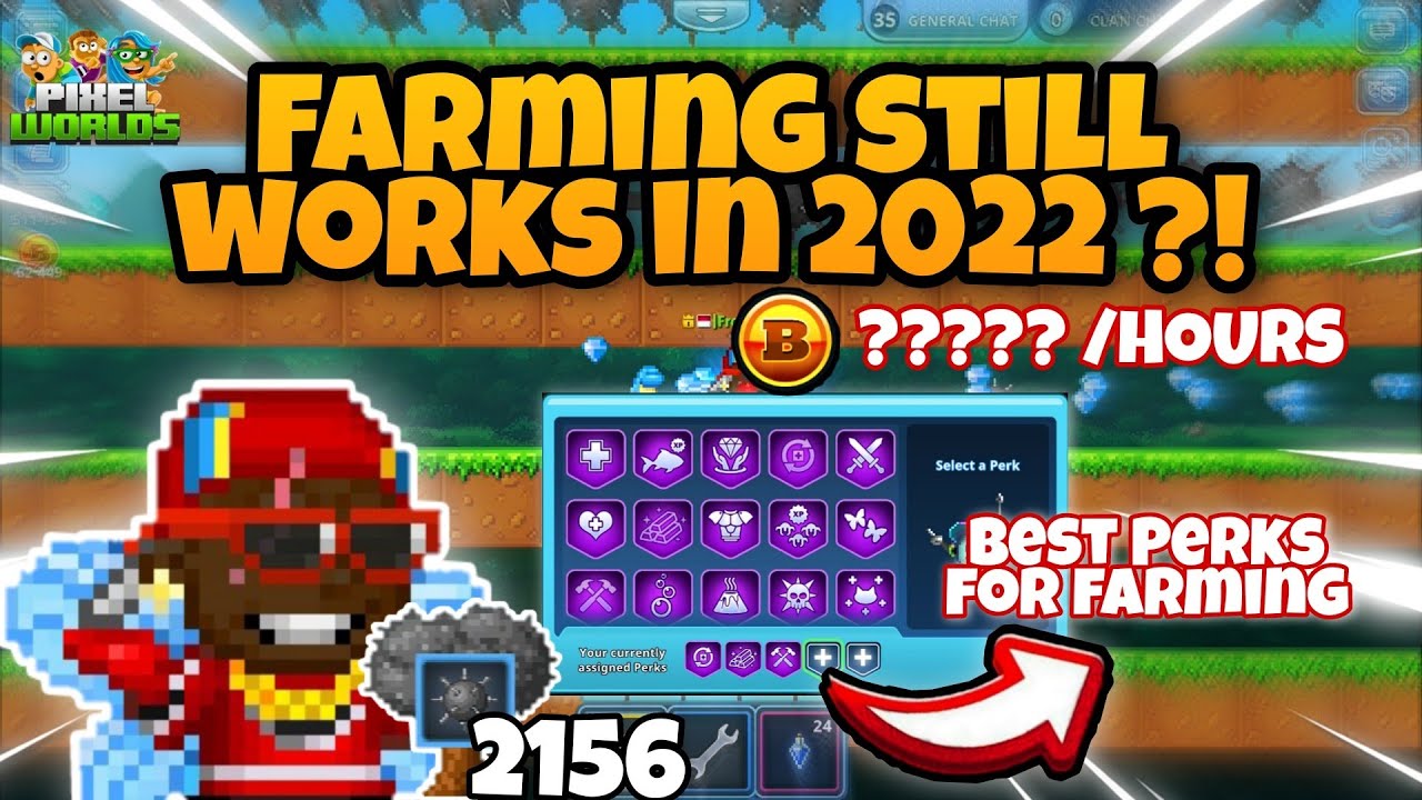 FARMING STILL WORKS IN 2022?! | Pixel worlds