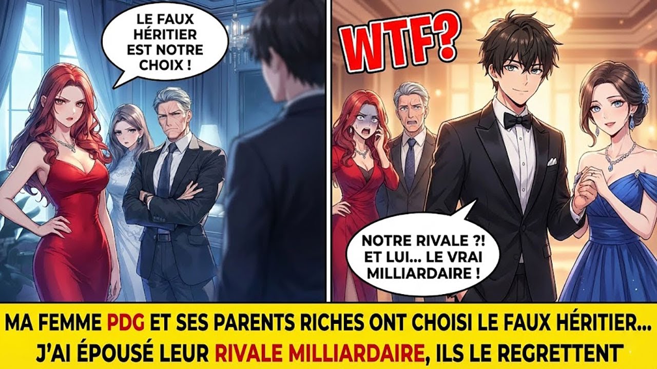 Ma femme PDG et ses parents riches ont choisi le faux héritier… j’ai épousé leur rival milliardaire,