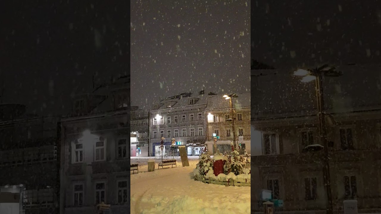 الثلج في فيلاخ النمسا 🌨🌨🌨🌨🌨 Villach &Ouml;sterreich 🌨🌨🌨🌨🌨🥶🥶🥶🥶🥶🥶