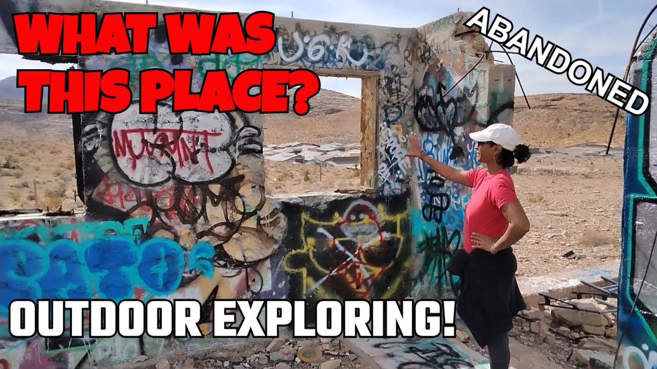 Journey Through the Desert: Abandoned Structures and Mysterious Remains