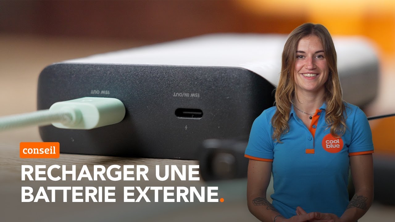Comment recharger ta batterie externe&nbsp;?
