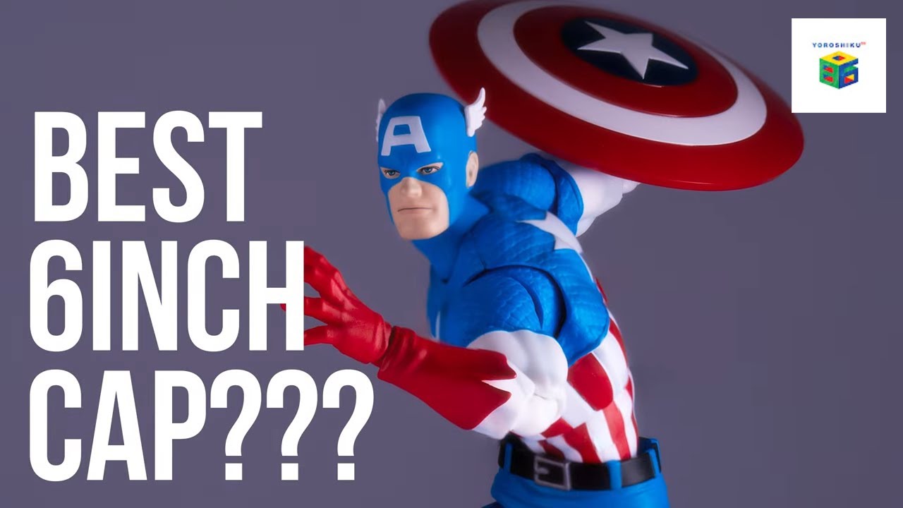 Medicom Toy Mafex No.217 Captain America Comic Ver. Review