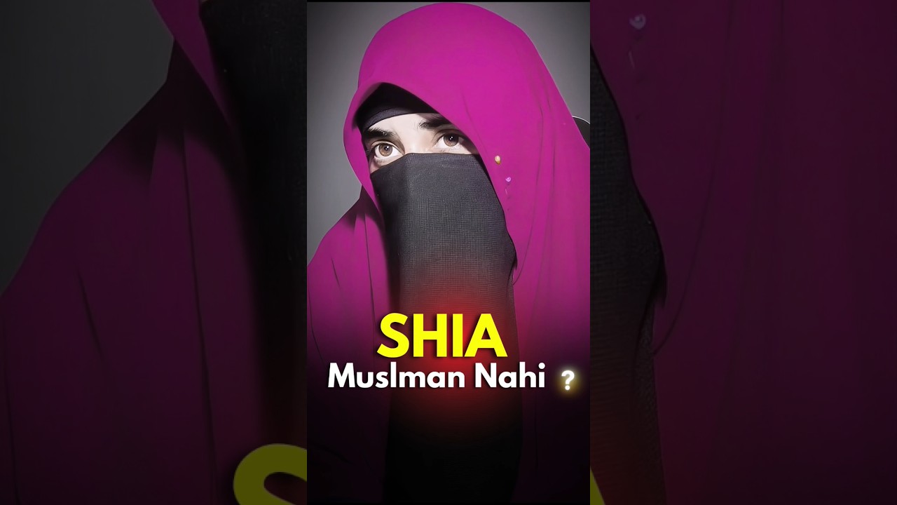 Shia Muslman Nahi? 🧕🏻🖤 | #mishabashir #shorts