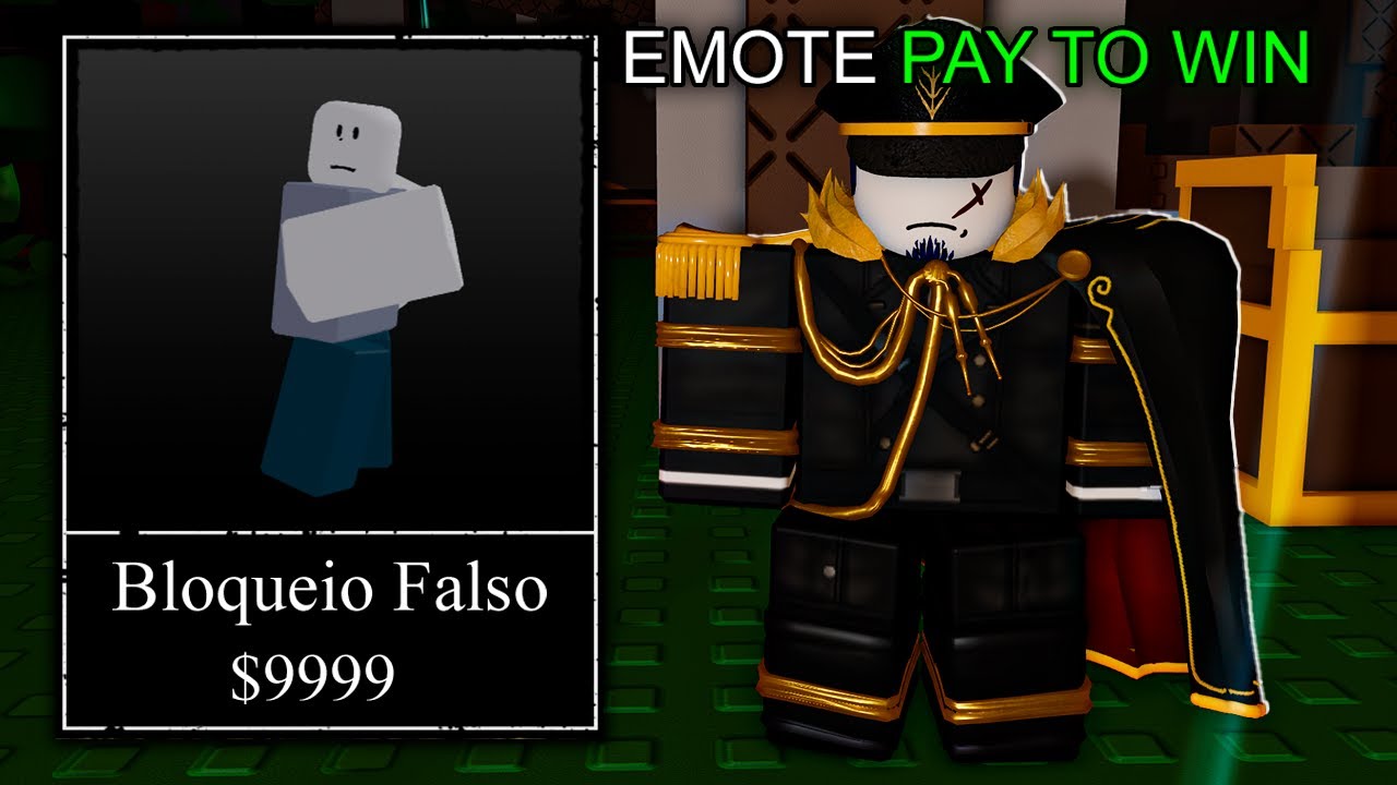 eu COMPREI os EMOTES PAY TO WIN do FORSAKEN!