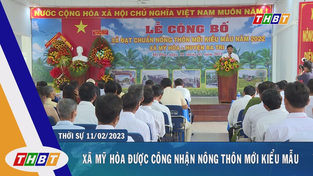 XÃ MỸ HÒA ĐƯỢC CÔNG NHẬN NÔNG THÔN MỚI KIỂU MẪU