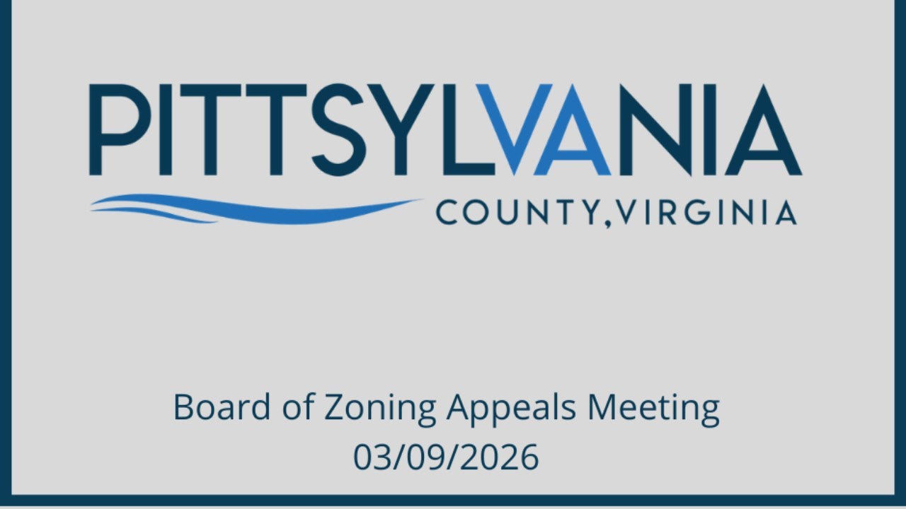 BOARD OF ZONING APPEALS REGULAR MEETING