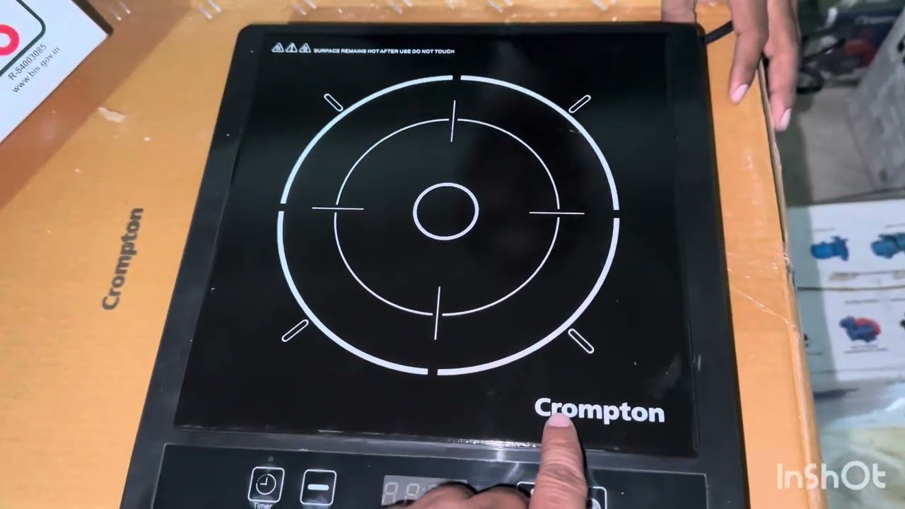 #crompton  insta serve 1600watts induction Unboxing | ZFR07