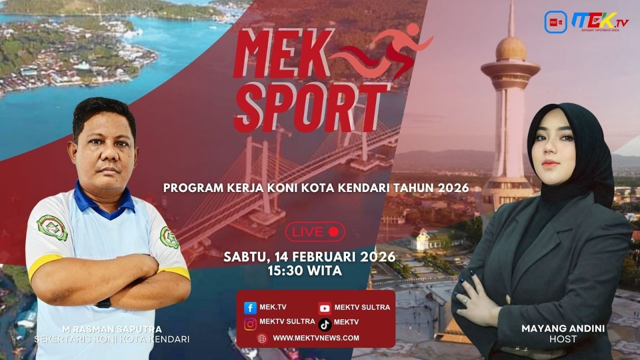 MEK SPORT - Program Kerja Koni Kota Kendari Tahun 2026