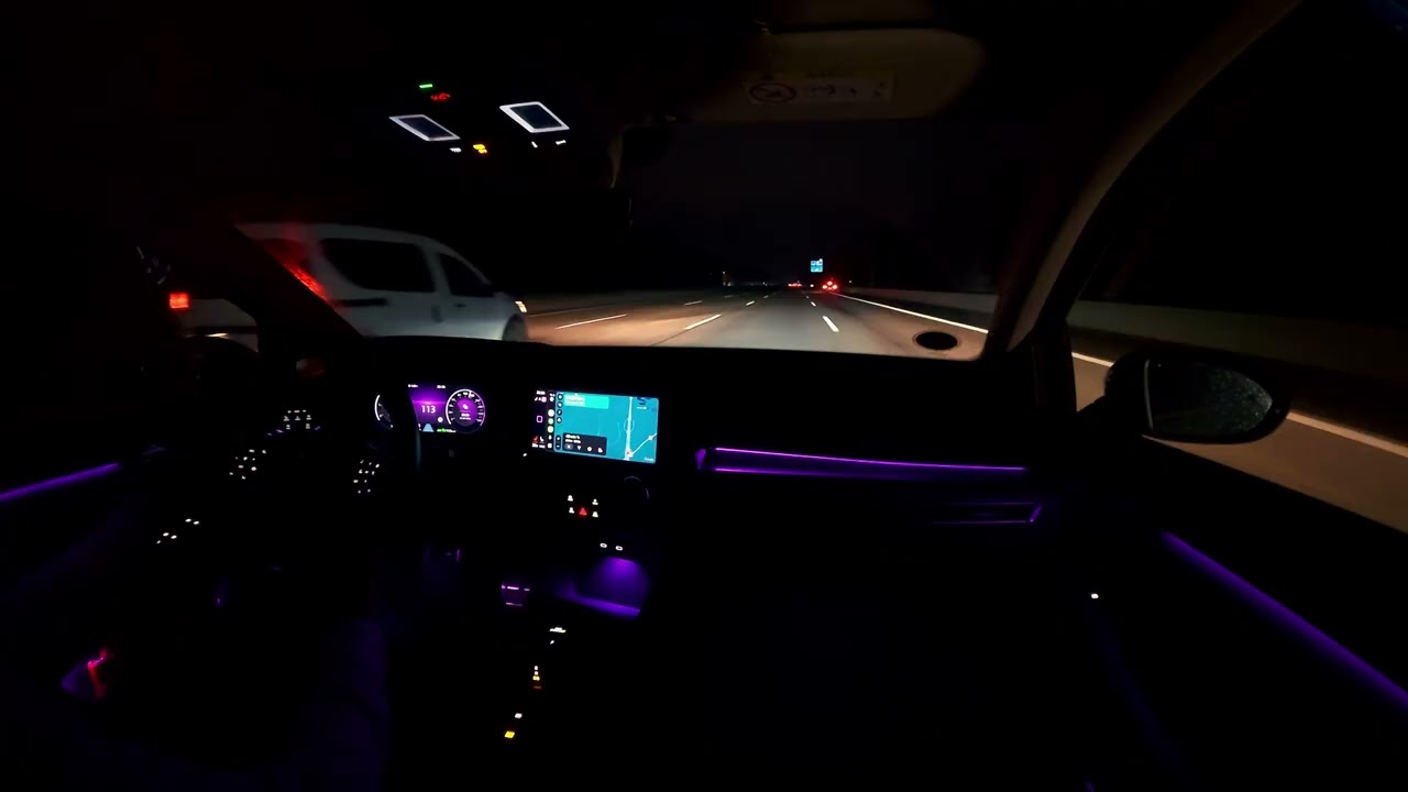 DRIVING GERMAN AUTHOBAHN 🛣️ | VW Golf 8 POV Cruise Frankfurt to Mannheim | Real-Time 4K (Part 38)