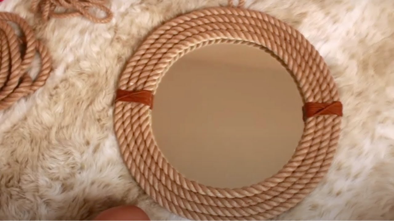 DIY | Nautical Rope Mirror