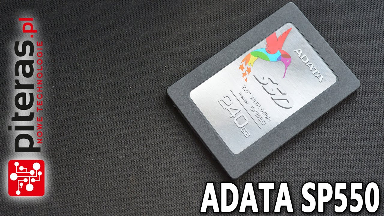 ADATA SP550 - Dysk SSD 240 GB - LAPTOP vs PC - TEST | RECENZJA | REVIEW PL