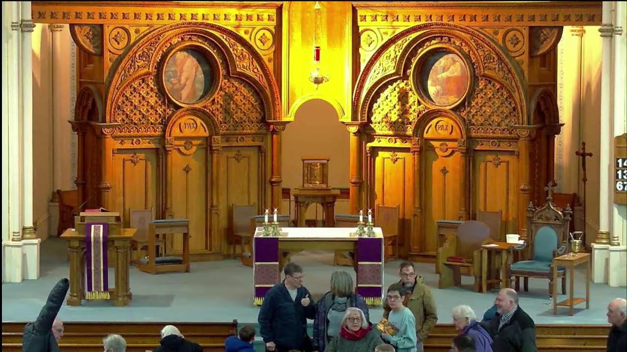 02/18/2026 ASH WEDNESDAY Sacred Heart Catholic Church, Dubuque, Iowa