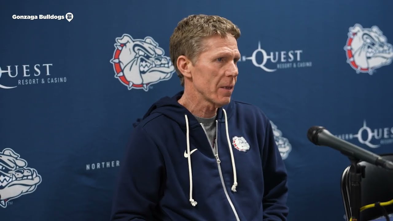 Mark Few discusses Graham Ike’s status ahead of Gonzaga vs. Saint Mary’s