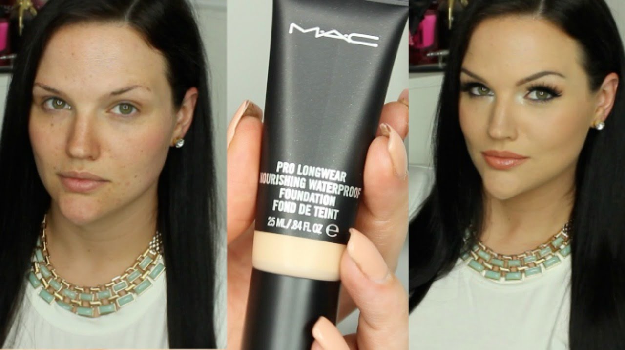 NEW MAC Pro Longwear Nourishing Waterproof Foundation | First Impression & Review