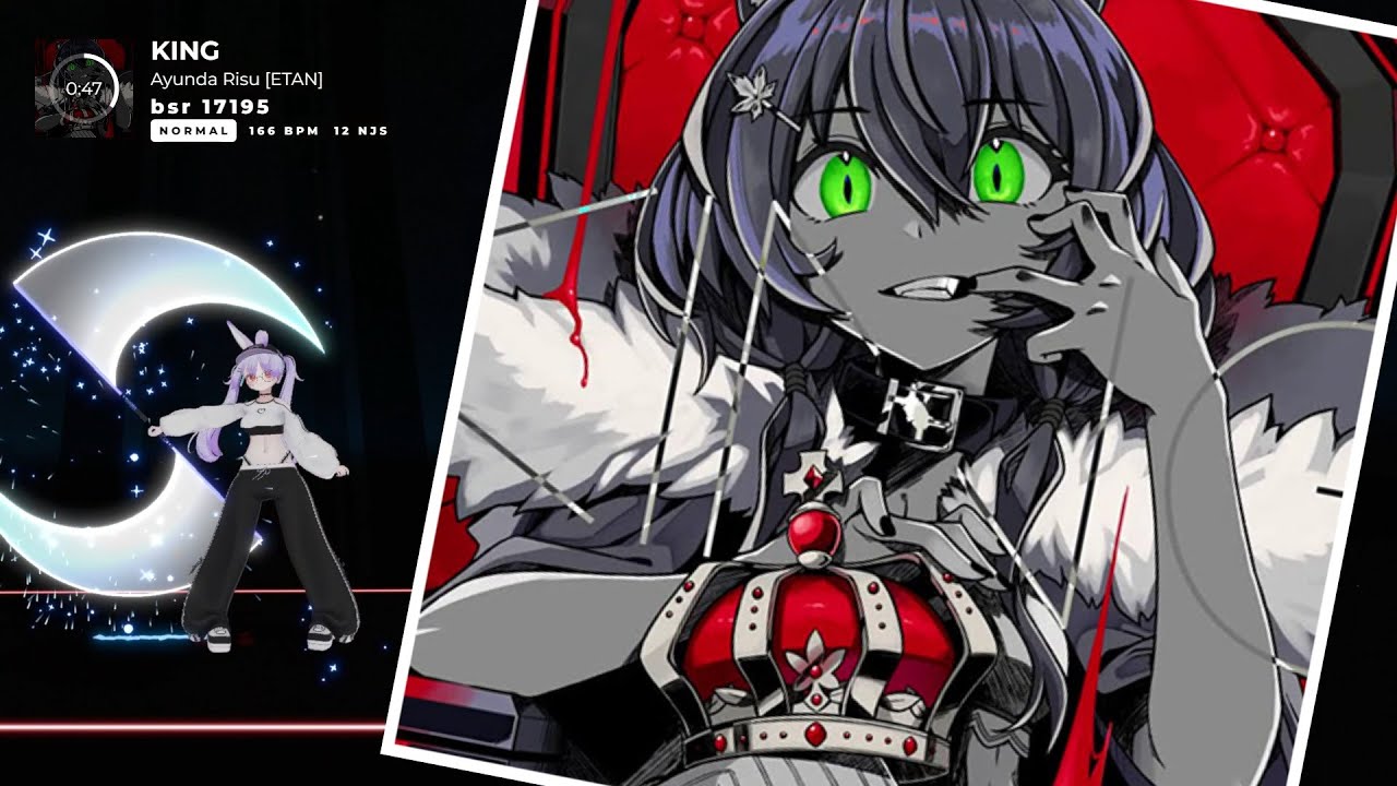 [Beat Saber]棒ダスモ KING covered by Ayunda Risu-Kanaria