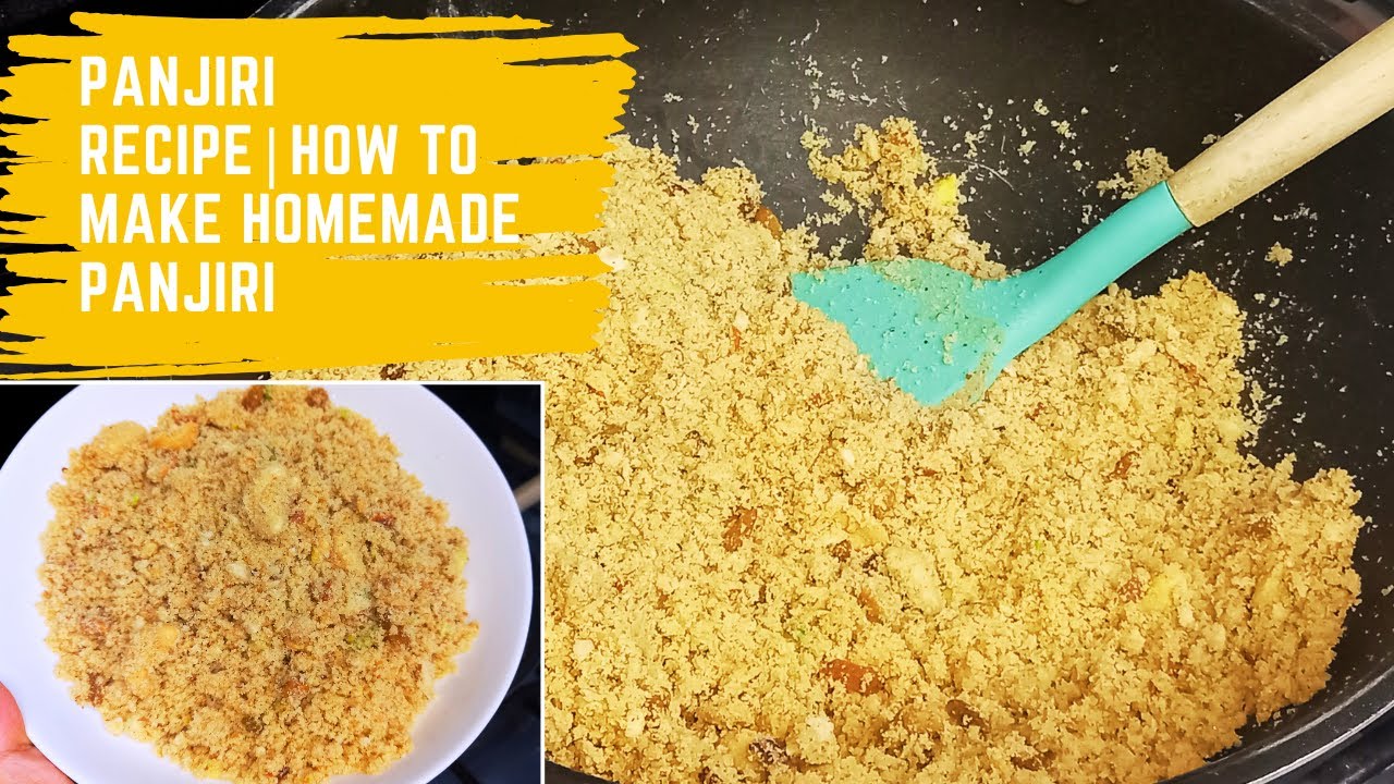 🇵🇰 Series 1: Panjiri Recipe | How To Make Homemade Panjiri