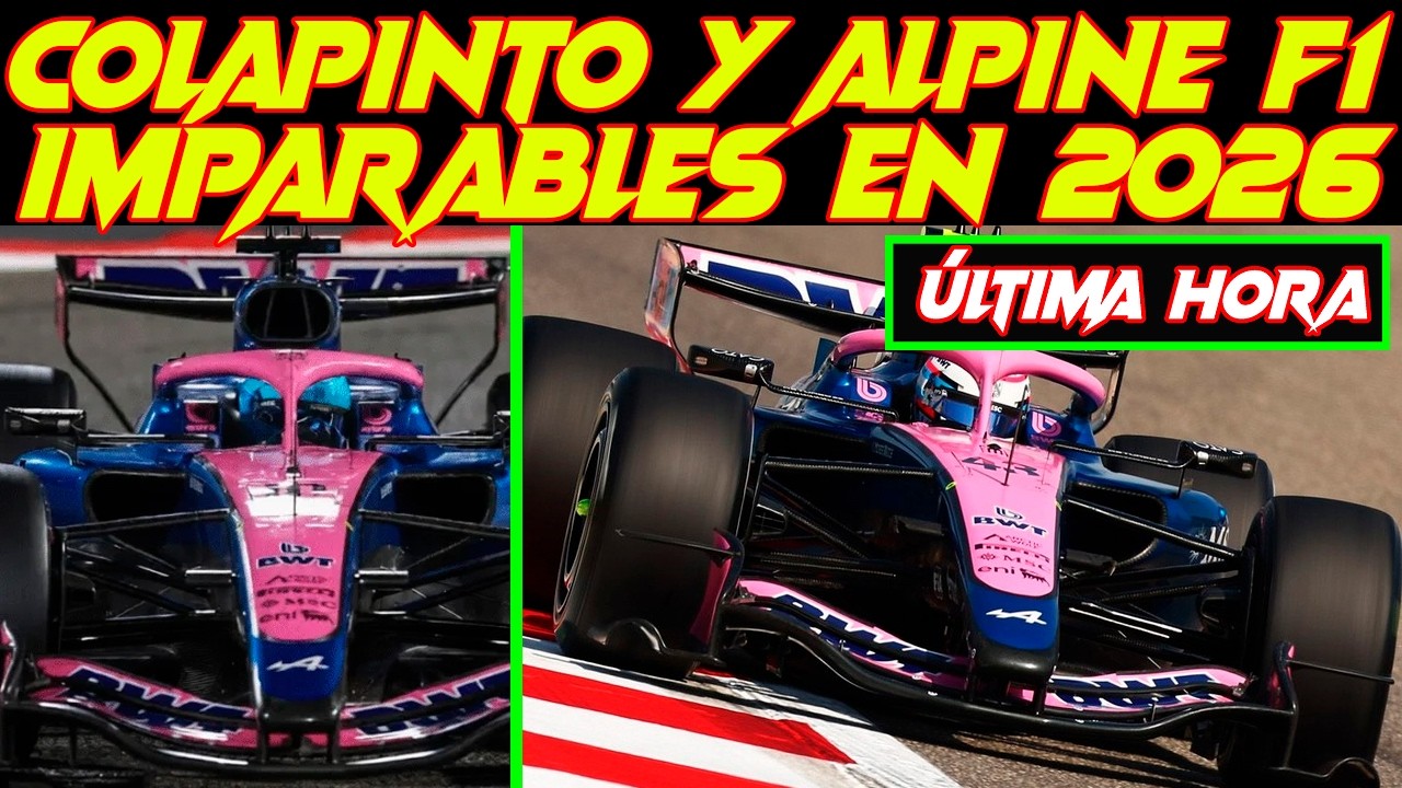 LOS PODIOS SON UNA OPCIÓN, COLAPINTO Y NIELSEN NOS ILUSIONAN CON SUS DECLARACIONES SOBRE ALPINE F1