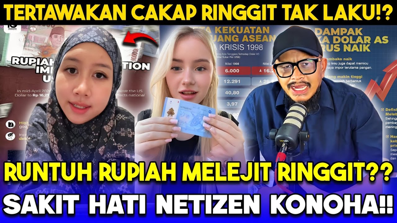 RUPIAH TENGGELAM, RINGGIT TERBANG TINGGI⁉️ NETIZEN KONOHA BARU SEDAR SIAPA SEBENAR KUAT‼️