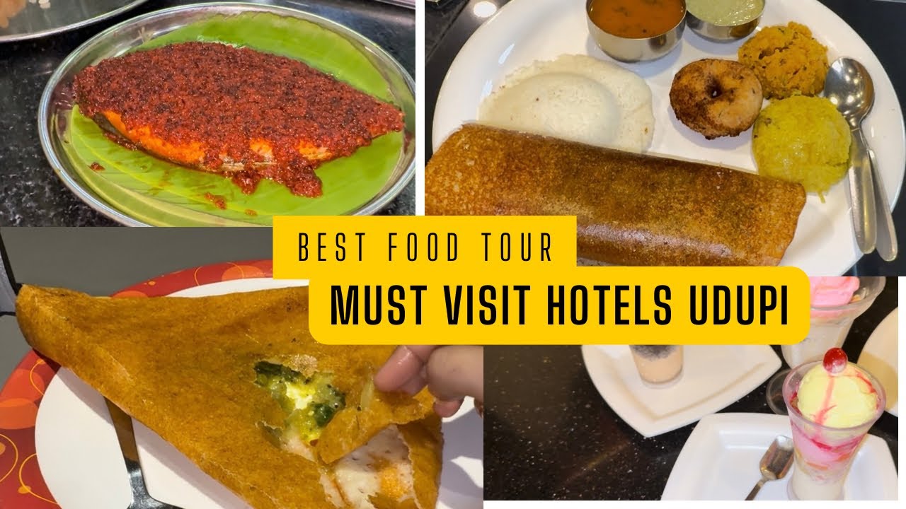 Udupi Food Tour - Thimappa , MTR , Cream Bowl, Woodlands, Machali | Udupi best Culinary Journey  