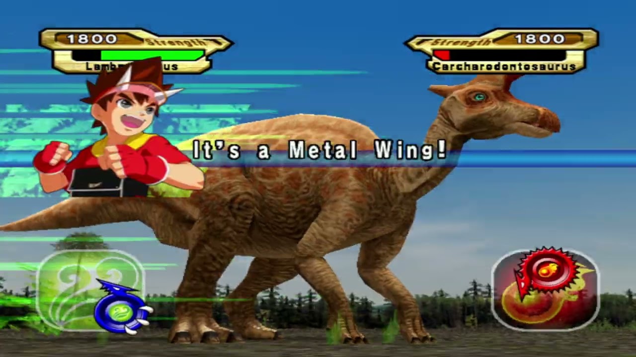 Dinosaur King 古代王者恐竜キング - Operation: Dinosaur Rescue - Lambeosaurus - Part.2 - Hard Mode