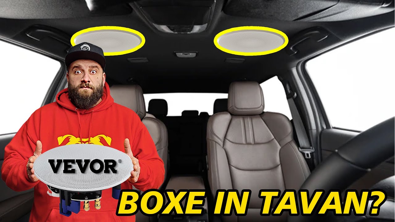 Montam Boxe VEVOR In Tavan ! Stalpi Custom Cu Audison Voce II