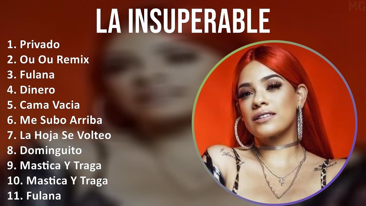 La Insuperable 2025 MIX Top Hits - Privado, Ou Ou Remix, Fulana, Dinero