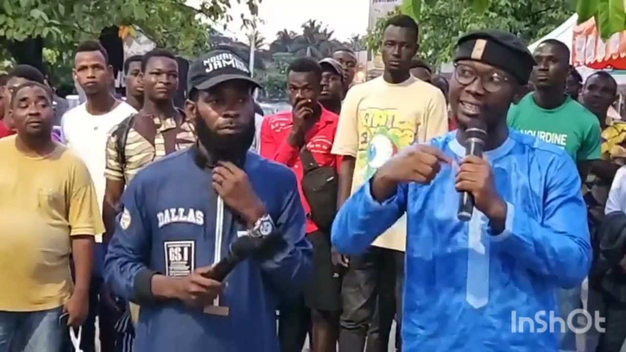 Aston bah recadre un papa chrétiens