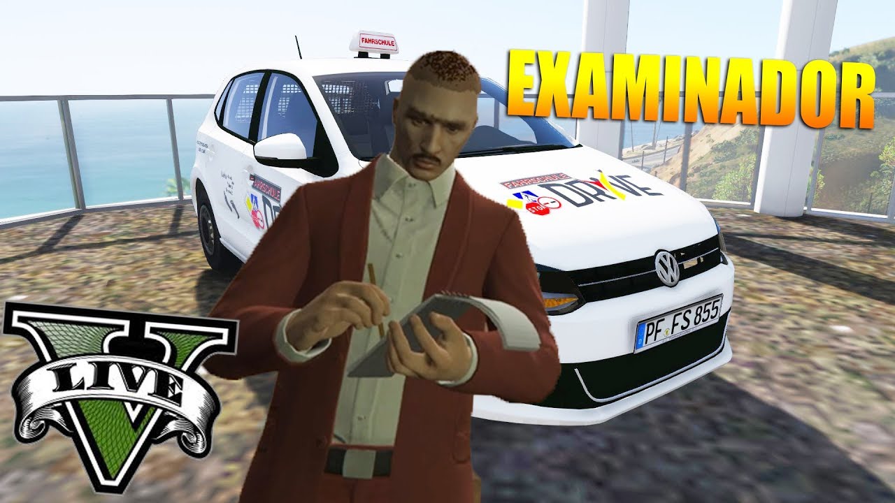 SOY EXAMINADOR DE AUTOESCUELA | GTA V ROLEPLAY #125