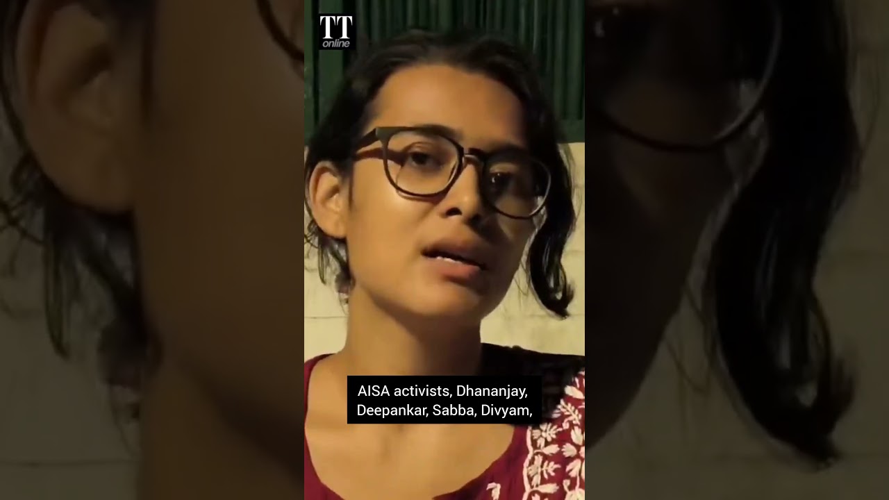 AISA Activist Neha Bora Alleges Government 'Witchhunt' Against Student Protesters #students