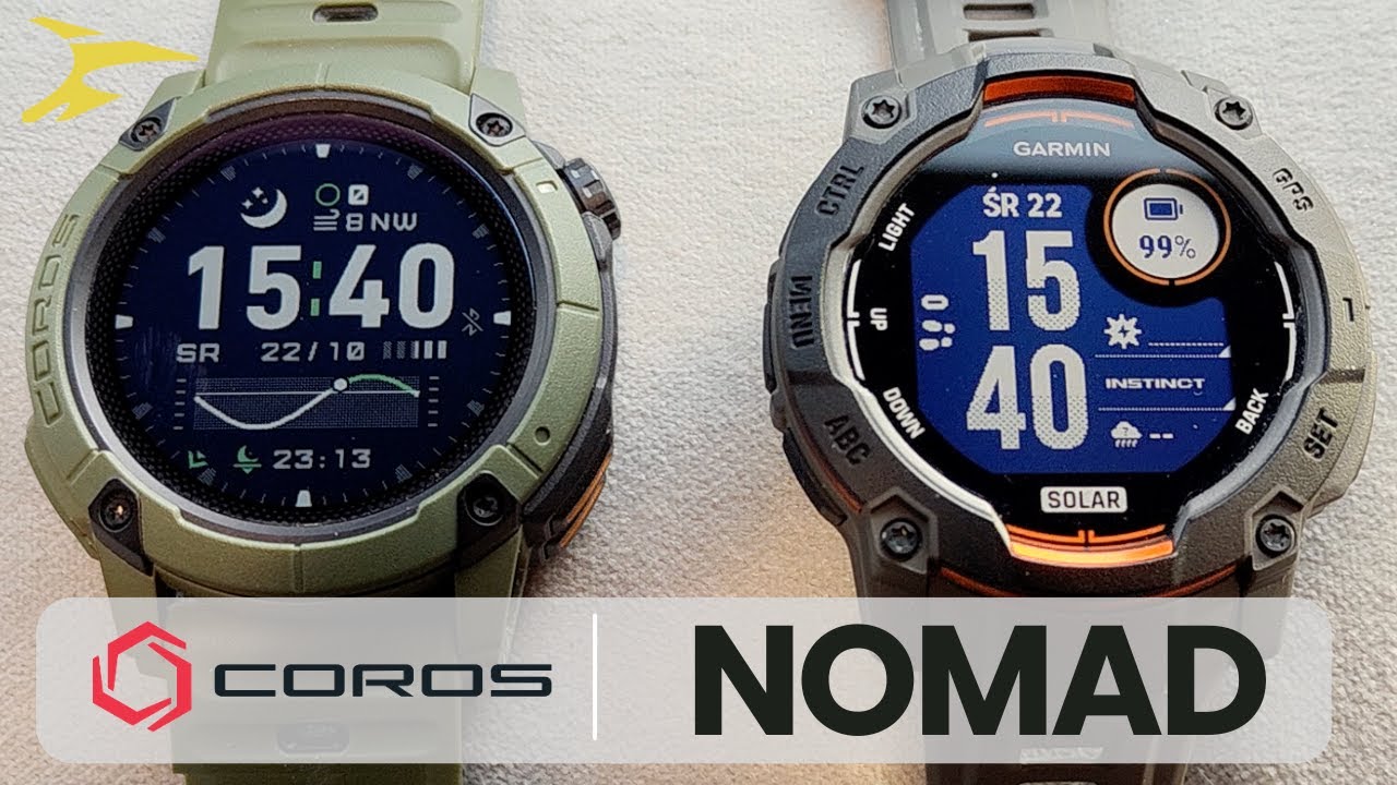 COROS NOMAD - A Rival for the Garmin Instinct? Sports Review