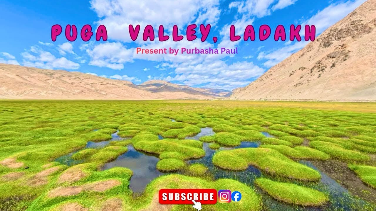 Puga Valley |14000ft above|Natural Hotspring | Ladakh Offbeat |Geothermal regional 