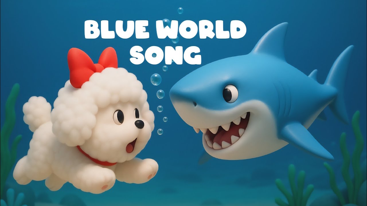 Blue World / Healing play song for Kids
