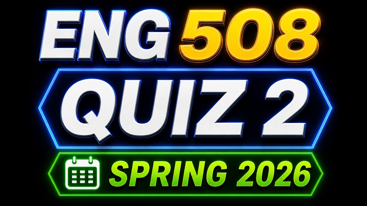eng 508 quiz 2 solution spring 2026|ENG508 Quiz 2 Solution | Spring 2026 | Virtual University