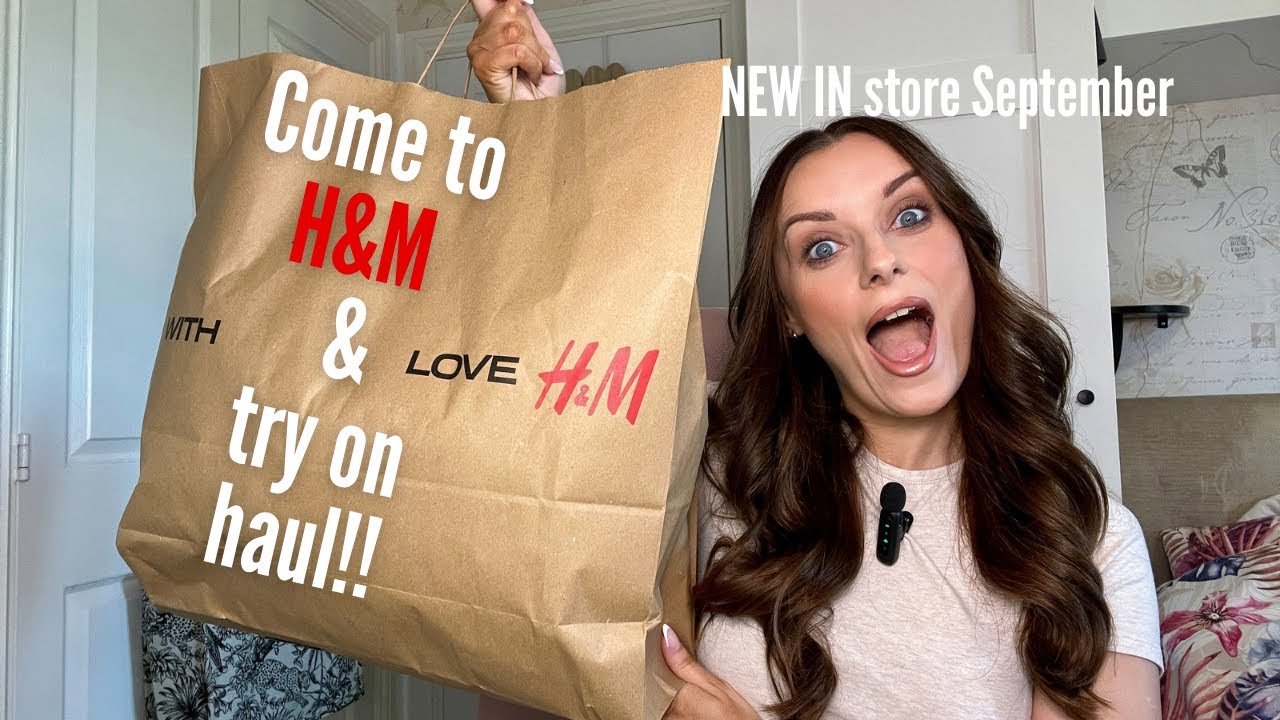 H&M HAUL & TRY ON / Приходите за покупками вместе со мной / НОВИНКА / Сентябрь 2025 г.