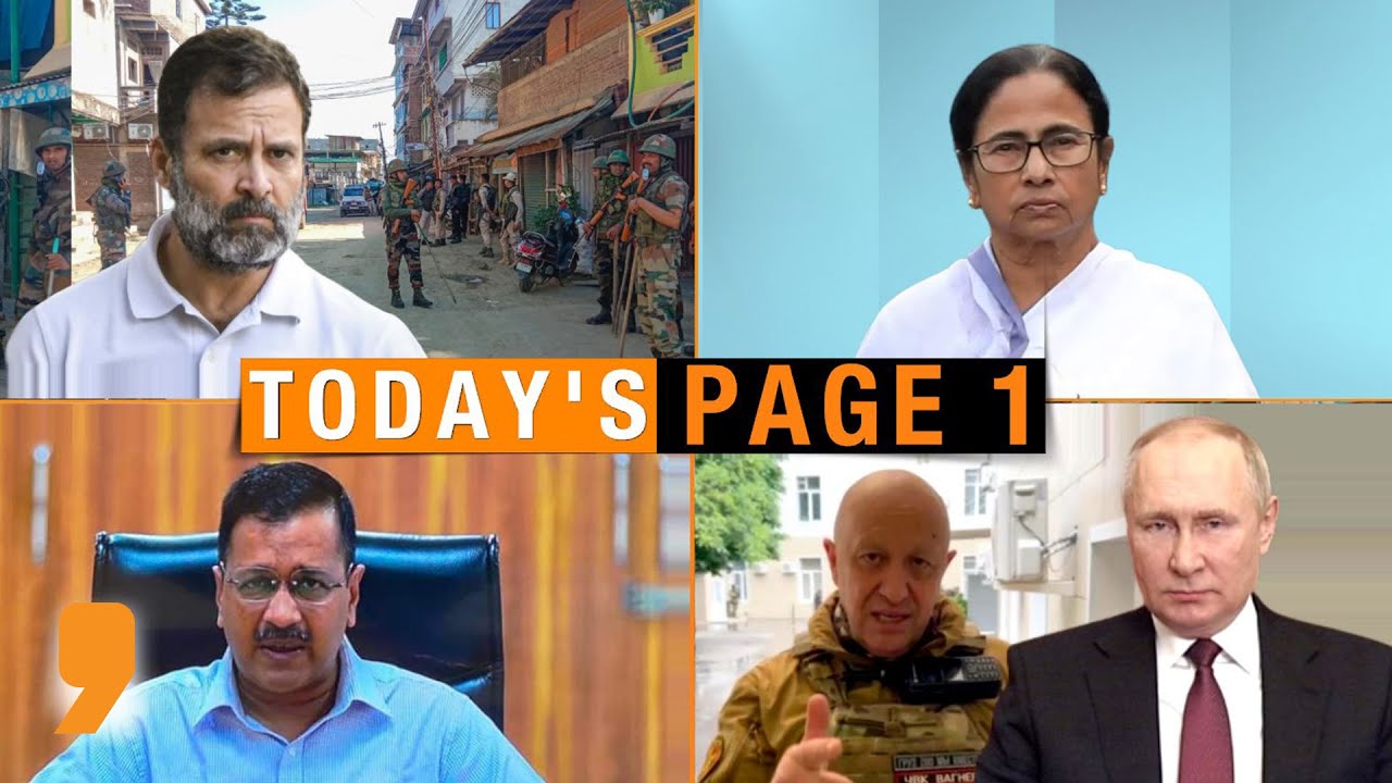 Morning News | Rahul to visit Manipur | CAG audit on Kejriwal's house | Mamata injured | news9