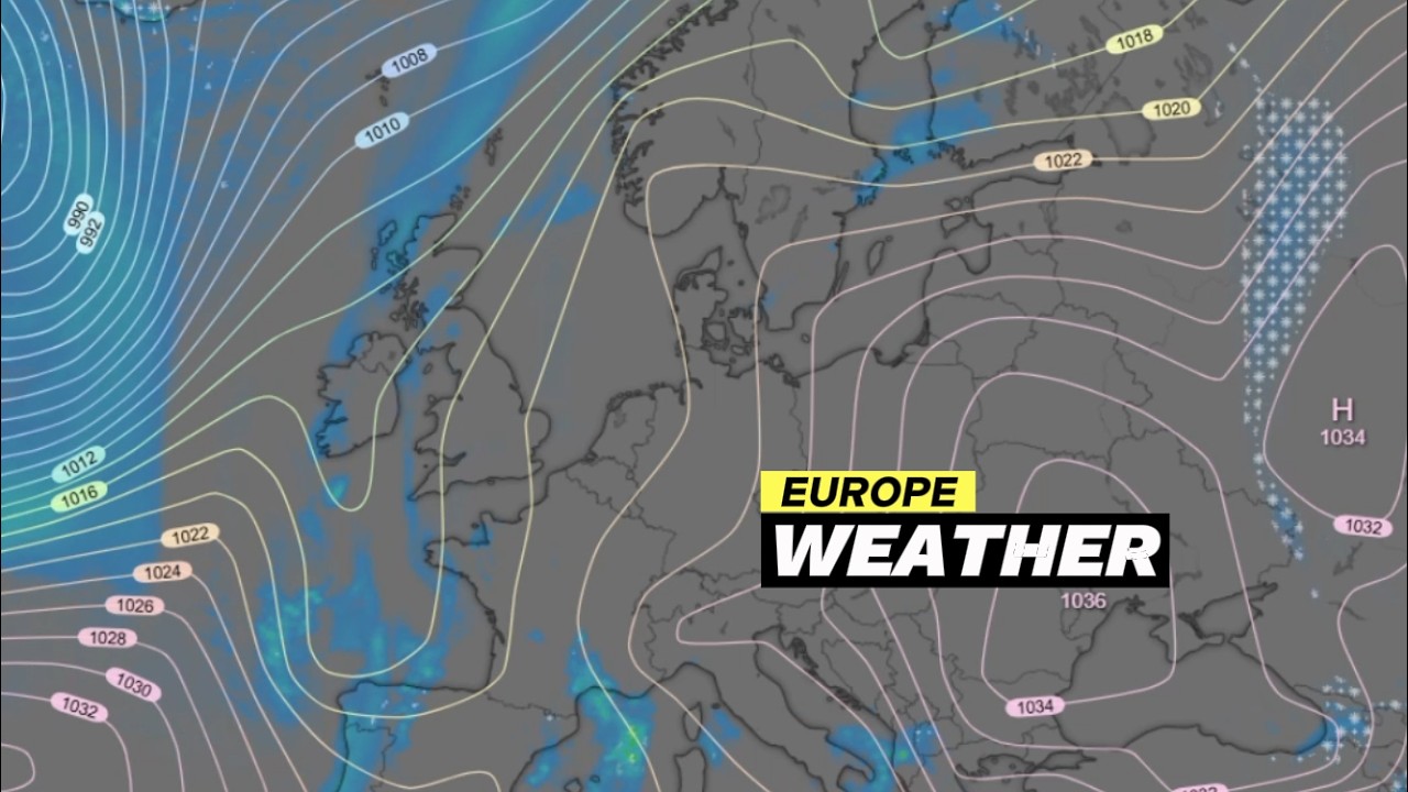 European Weather | ECMWF Model Precipitation June 21, 2026 - Rain Storms In Europe