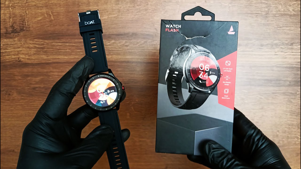 boAt Flash Edition Smartwatch Unboxing | ASMR | V-Unbox
