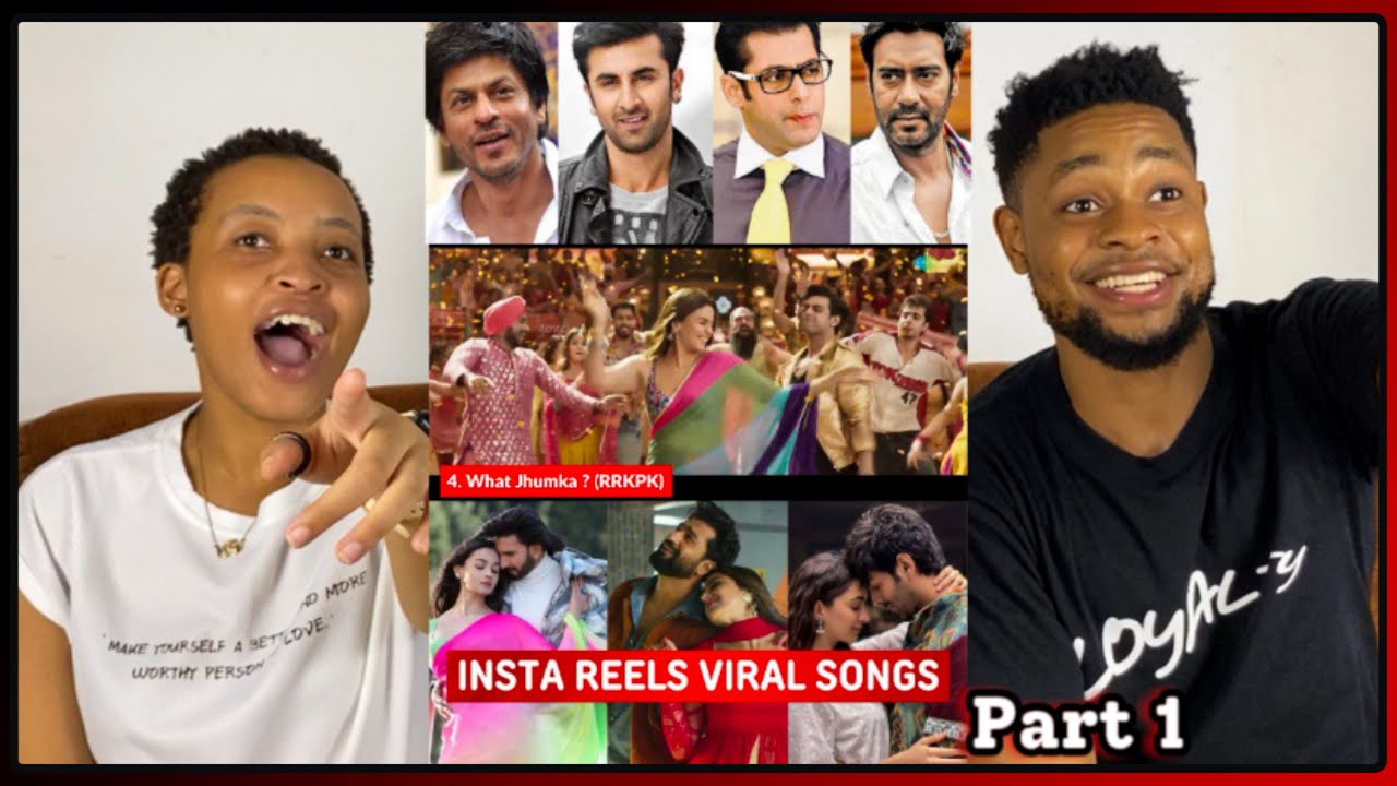 African Couple Reacts To Instagram Reels Viral Hindi Songs 2023 - Songs You Forgot the Name | ADV C.