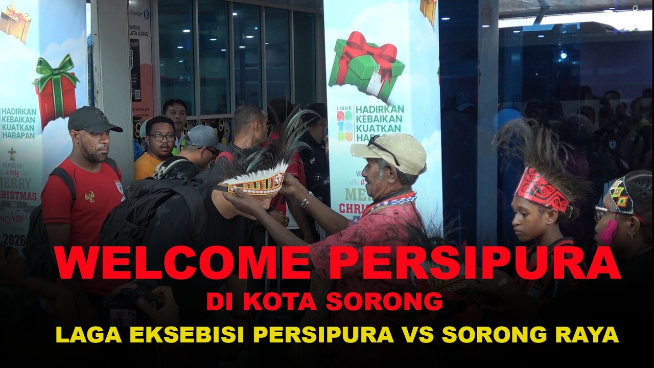 SELAMAT DATANG PERSIPURA DI KOTA SORONG