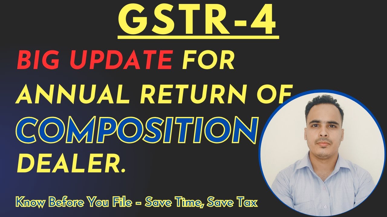 How to File #gstr4 (Annual Return) by #composition Taxpayer in 2025.