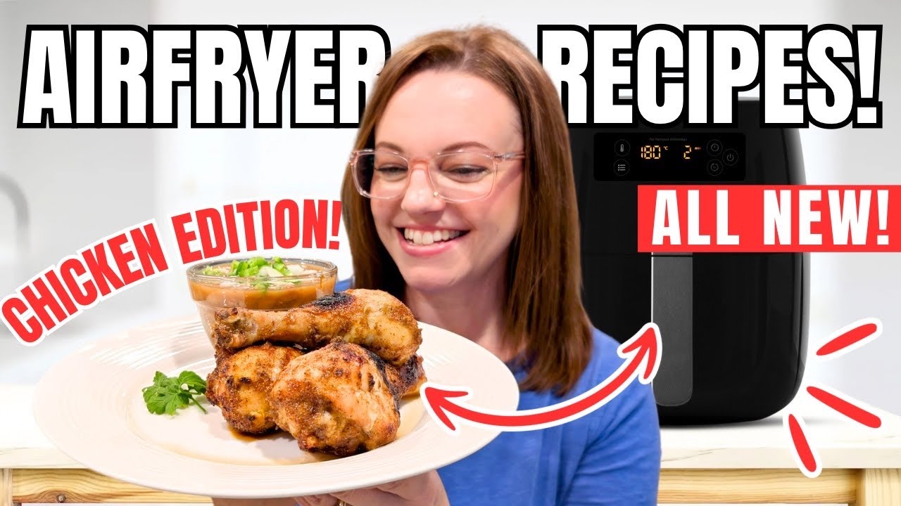 The ONLY 3 Air Fryer Chicken Recipes You’ll Ever Need!